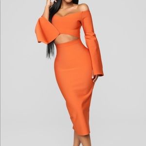 COPY - Fashion Nova Lets Take Things Slow Bandage Dress